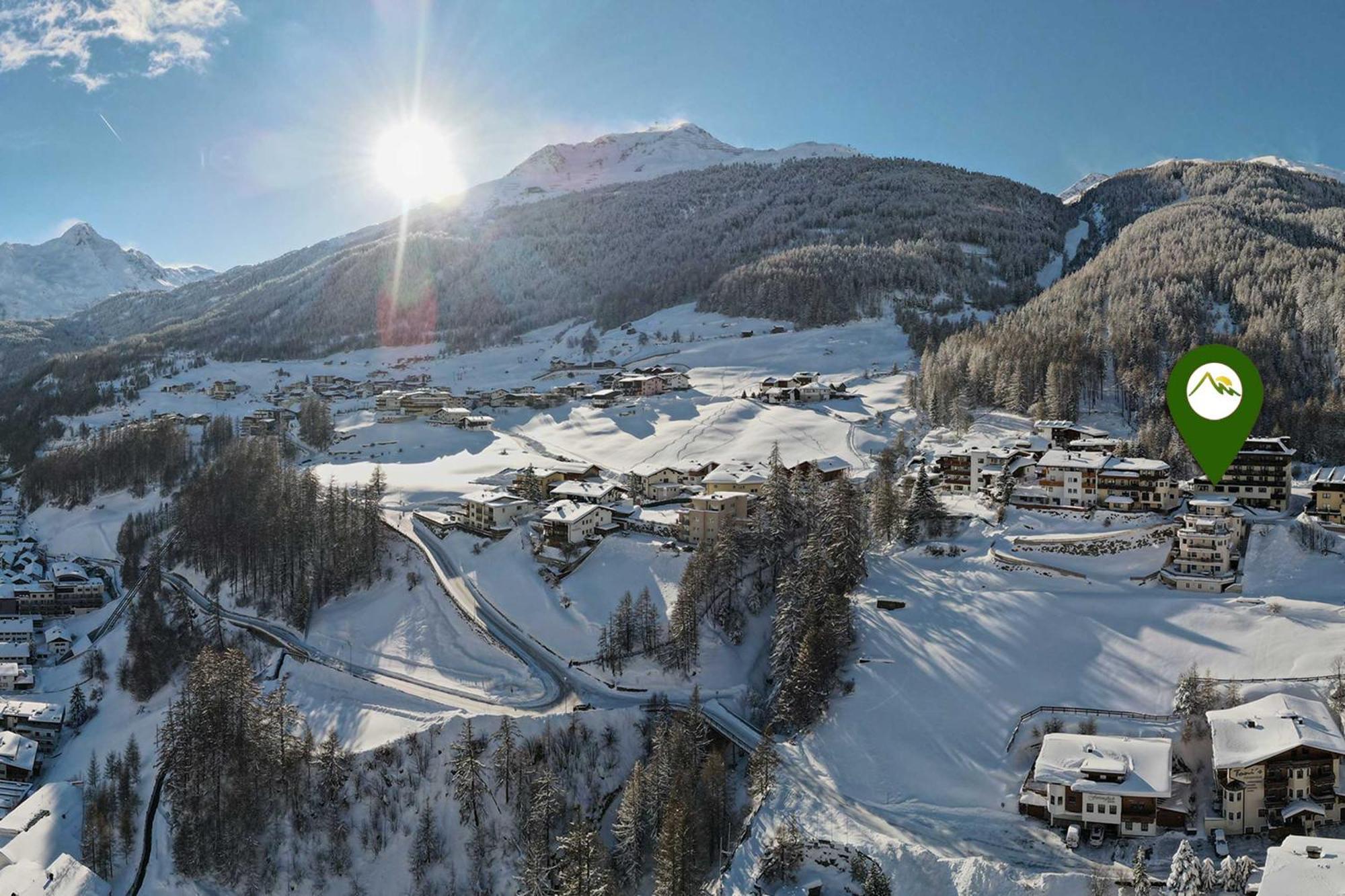 Panoramablick Soelden Sölden Exterior foto